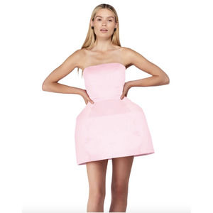 Miscreants Grace Pink Structured Mini Dress UK 14 = US 12